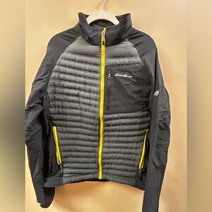 Eddie Bauer down puffer jacket (lightweight) coat